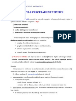 Material de Sprijin 9 Etapele Cercetarii Statistice CR