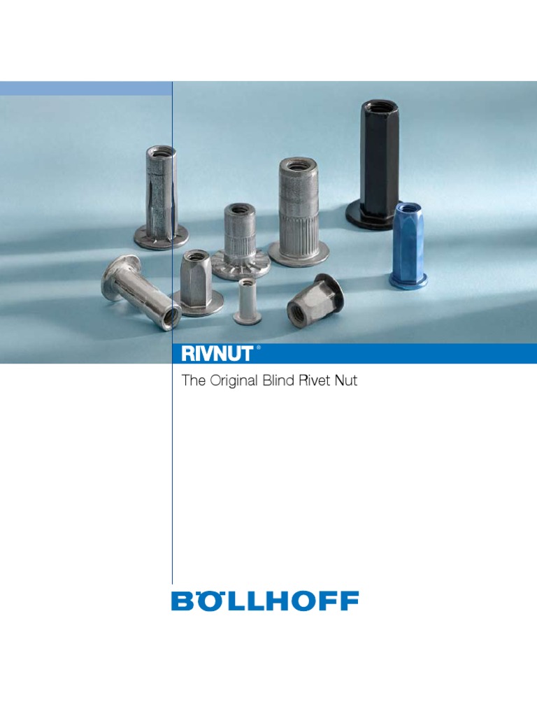 Rivnut GB | PDF | Rivet | Screw
