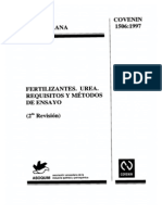 1506-97 Fertilizantes Urea Requisitos y Metodos de Ensayo PDF