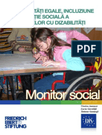 Monitorul Social Dizabilitati