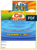 Children Sabbath Poster PDF