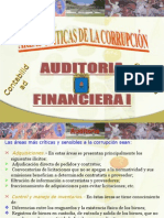 Auditoria Financiera - Areas Criticas de La Corrupcion