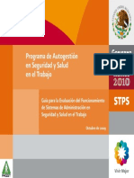 PROGRAMA DE AUTOGESTIÓN DE SEGURIDAD Y SALUD EN EL TRABAJO