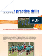 Soccer Practice Drills