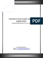 Free Report - Orofacial Exercises To Cure Sleep Apnea