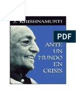 Ante Un Mundo en Crisis_krishnamurti