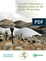 Cambio Climatico y Diversidad en Los Andes, Insectos, Aves , Mamiferos