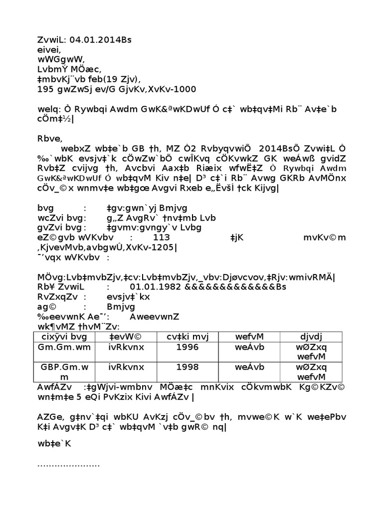 bank application letter in bengali