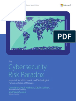 Cybersecurity Risk Paradox