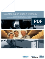Developing Export Strategy