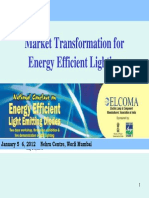 BEE Market Transformation For EE Lighting