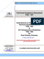 TGD 031 Amendments to the M E D 005 for Post Primary Schools 1