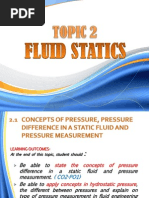 Topic 2 - Ecw 211-Fluid Statics