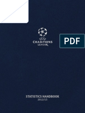 Uefa Champions League Statistic Book Uefa Champions League