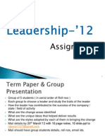 Leadership - Term Paper - Presention (1) (1)