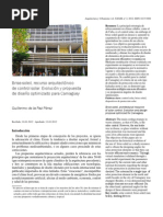 Brise-soleil, recurso arquitectónico
de control solar. Evolución y propuesta
de diseño optimizado para Camagüey
