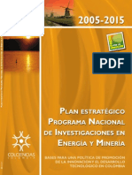 Plan Estrategico CTI Energia 2005-2015