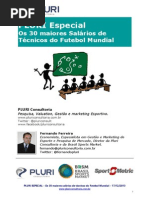Pluri ESPECIAL - Salarios Treinadores Mundo 2013