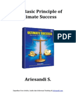 The Basic Principle of Ultimate Success