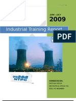 Industrial Training Report On NTPC DADRI