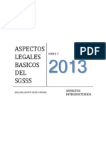 Aspectos Legales Basicos Del Sgsss 2013