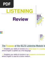 IELTS Listening Lecture