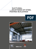 Structural Robustness of Steel Framed Buildings