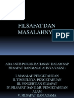 Filsafat Dan Masalahnya