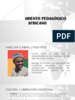 EL PENSAMIENTO PEDAGÓGICO AFRICANO