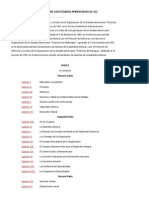 Carta de La Organización de Los Estados Americanos