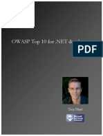 OWASP Top 10 For .NET Developers