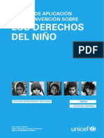 Manual de aplicación de la convención sobre los Derechos del Niño
