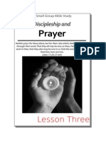 03 DISCIPLESHIP & Prayer - Small Group Bible Study