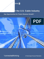Big Bets For The U.S. Cable Industry: Key Opportunities For Future Revenue Growth