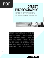 Street Photography Brochure