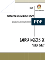 Dokumen Standard Kurikulumdan Pentaksiran Bahasa Inggeris SK Tahun 4