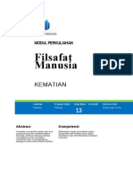 Filsafat Manusia 13-Kematian