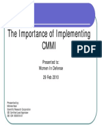 Women in Defence CMMI