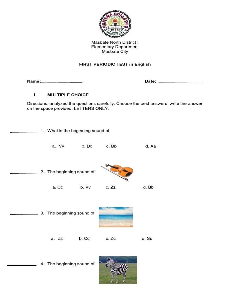 Test | PDF | Language Arts & Discipline