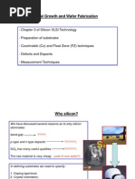 Crystal Growth and Wafer FabCrystal Growth and Wafer Fabricationrication