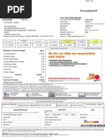 Your Tata Docomo Bill Account No