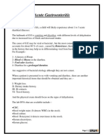 Acute Gastroenteritis