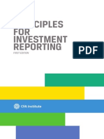 Principles For Investment Reporting