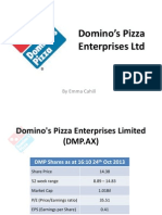 Domino's Pizza Enterprises LTD