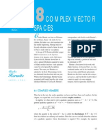 Complex Vector Spaces: Hermite