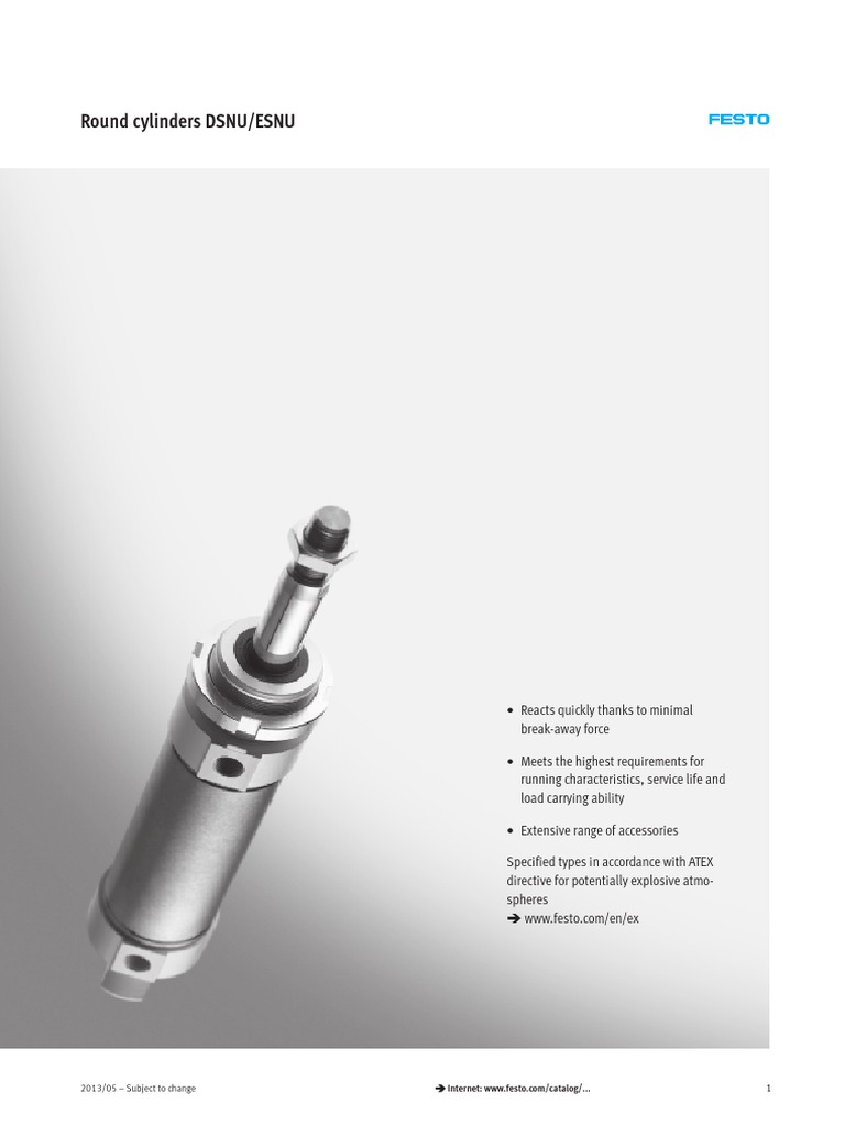 Round Cylinders DSNU/ESNU PDF Piston Corrosion