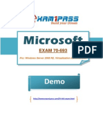 Microsoft: EXAM 70-693