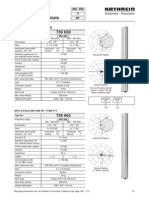 A-Panel Dual Polarization Half-Power Beam Width