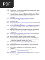 AA Kant List of Works