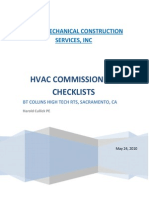 86301854 HVAC Commisioning Checklist
